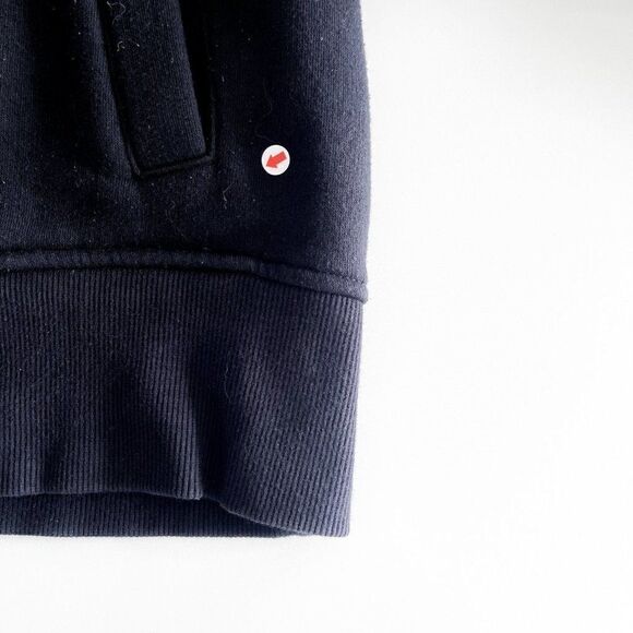 APT.9 Mens Fleece Sweater Jacket Zippered Black Poly/Cotton Size XL - Picture 8 of 8